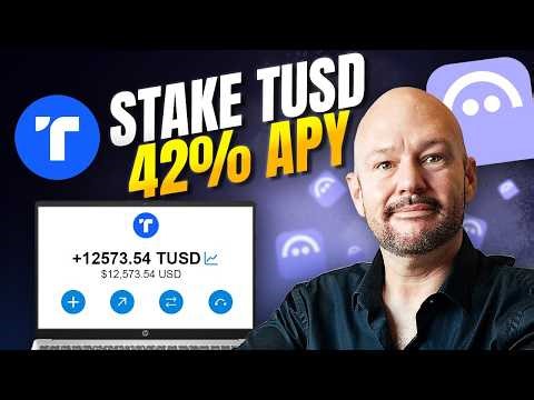 42% APY TrueUSD Staking 🚀 How to Stake TUSD on AAVE