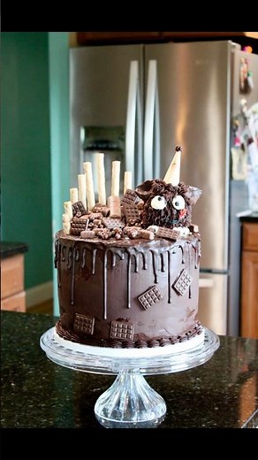 EASY Chocolate Ganache 🍫 Perfect Cake Drips, Smoothing & Piping | Fall Baking Must-Have!