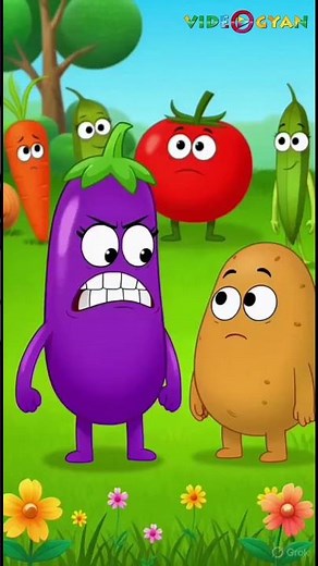 Aloo Kachaloo Beta Kahan Gaye The | Hindi Nursery Rhyme #hindishorts #alookachaloo #hindikidssong