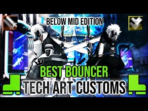 [PSO2:NGS] Best Bouncer Tech Art Customs (Below Mid Edition)