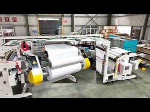 NTH1200 Shaftless Hot Melt Adhesive Coating Machine