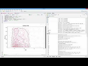 How to Create a Contour Plot in R. [HD]