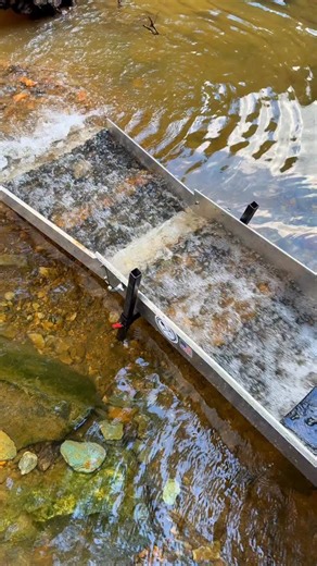 Gold Dredging - Ended up with a 7ft hole and some gold gold on latest test. Basically got all issues fixed but still some improvements to be made #gold #goldprospecting @duromaxpower | FishnGold