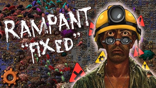 【双语字幕】通关 RAMPANT “修复版”有多难？| Rampant Fixed 模组   末日领域预设   五足虫   太空时代武器