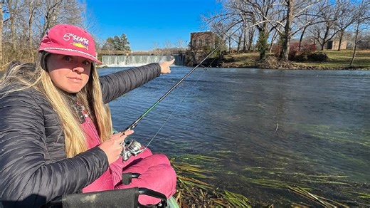 Amazing mountain river yields the largest catch of the year