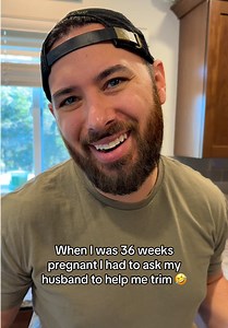 When to Ask Husband for Help Trimming at 36 Weeks Pregnant