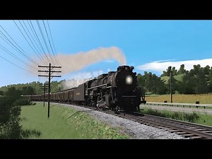 Trainz 2022: NKP 765 Passenger Service in Tidewater Point