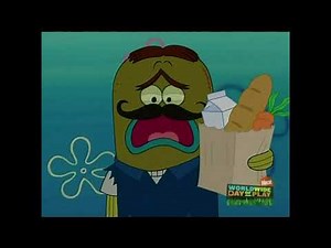 SpongeBob SquarePants September 27th 2009 Screenbug (SpongeBob Meets The Strangler)