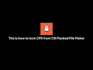 HOW TO LOCK CPK FILE | ANTI-CPFM TOOL