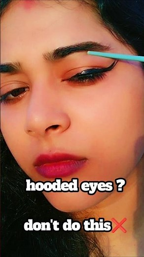 how to apply eyeliner for hooded eyes #makeup #eyelinertutorial #eyemakeup #eyeliner