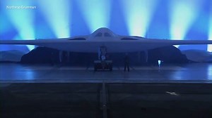 New B-21 stealth bomber makes public debut