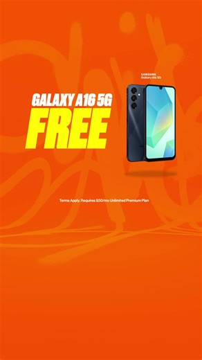 Get the Galaxy A16 for free when you make the switch to Boost Mobile | Boost Mobile