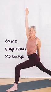 3 layers of complexity for 3 different uses: . 1️⃣ Loop through each layer in a ladder flow 🪜 layering up as you work through class . 2️⃣ Choose the most relevant option or options for you/ your students. . 3️⃣ Use as a vinyasa & skip the chaturanga updog downdog altogether! . The top layer is the simplest & the challenges increase as you move down. . FREE 5 days in the YogaHub creative movement & yoga for anxiety. Sign up above in the bio. . . #lauragilmoreyoga #yogaformenopause #yogaforlife #