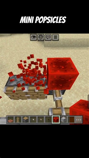 Mini Popsicle #minecraft #shorts
