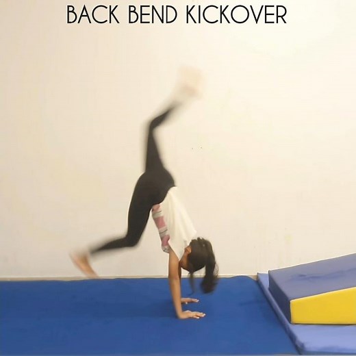 Back Bend Kickover | Gymnastics | Performed by Shreya