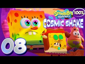 SpongeBob SquarePants: The Cosmic Shake 100% Walkthrough Part 8 (PS4)