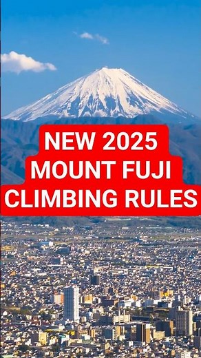 2025 Mt Fuji Climbing Season Officially Begins #mtfuji #japan