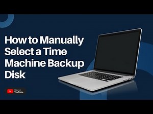 Quick Tip: How to Manually Select a Time Machine Backup Disk