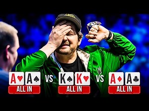 The Most CHAOTIC Poker Hands in WSOP History!