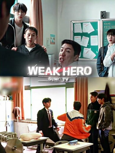 Weak Hero Sieun vs Bully Behind Scene 💀🔥 #WeakHeroClass #KdramaEdit #edits