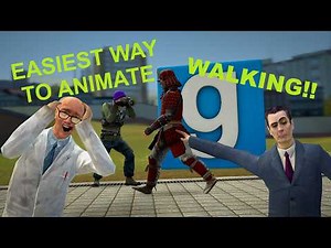Garry's Mod The Easiest Way to Animate a Walking Cycle for Your GMod Animation - Tutorial