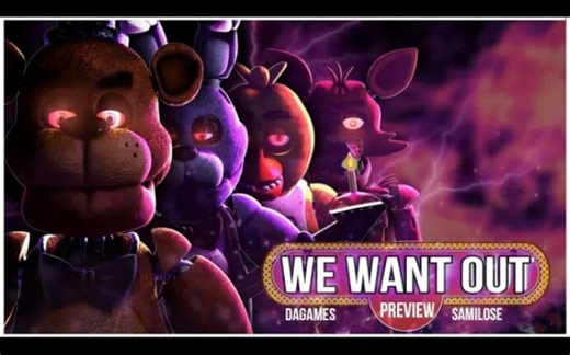 [FNAF/SFM] We Want Out - @dagames (Preview)