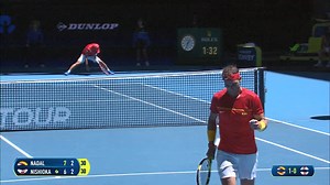 Rafael Nadal v Yoshihito Nishioka | ATP Cup Highlights
