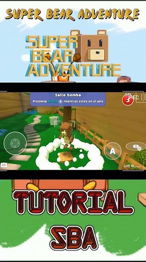 SBA MULTIJUGADOR 12.1.0 | TUTORIAL: SALTO BOMBA | SUPER BEAR ADVENTURE #superbearadventure #mesalian