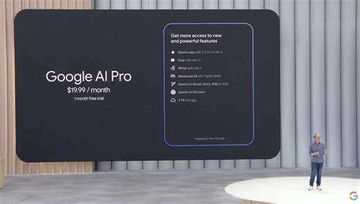 Google's latest enticement for its AI Pro plan: 5TB of cloud storage