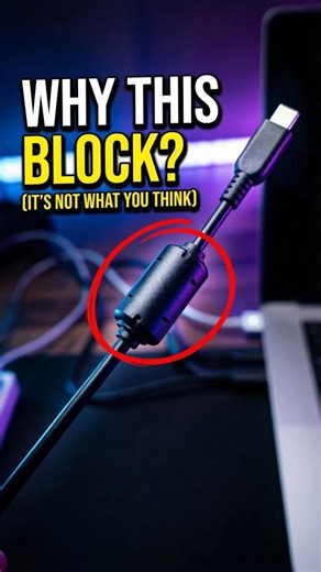 Why Laptop Chargers Have That Big Block