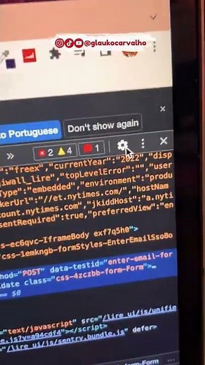 JAVA SCRIPT Desbloquear site de notícia
