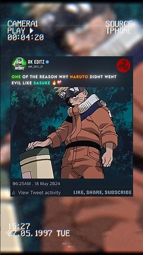 NARUTO FIRST SHADOW CLONE 🔥😈