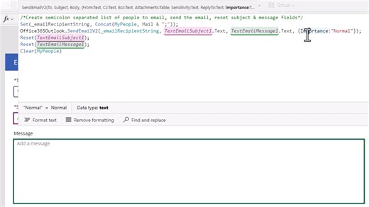 Send Email from Power Apps _ HTML Table Styles, Attachments, Images _ PowerApps