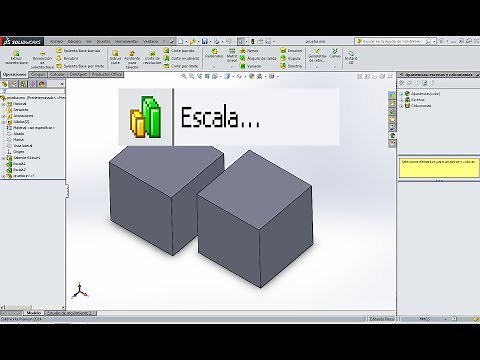 Tutorial # 19 de Solidworks ( Escala )