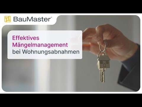 Effektives Mängelmanagement bei Wohnungsabnahmen