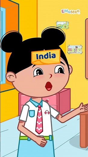 Guess The Country 🌍 | 🪔 INDIA 🐘 | EMoMee #shorts #kids