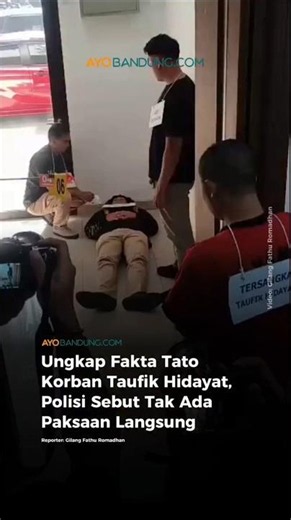 Ungkap Fakta Tato Korban Taufik Hidayat, Polisi Sebut Tak Ada Paksaan Langsung