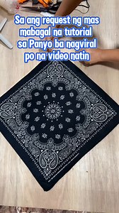 747K views · 8.7K reactions | Ganito po kasi yun,kung paano ko nabuo ang Panyo na naging damit #tips #lifehacks #tricks #diyideas #tipsandtricks #ideas #diy #lowbudget #fashion #sewing | Kim Diy | Facebook