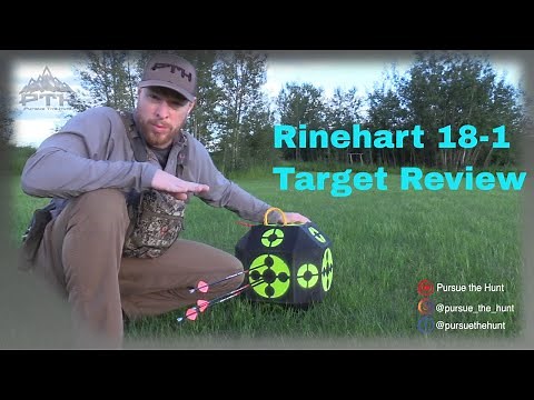 Pursue the Hunt: BEST BROADHEAD TARGET! Rinehart 18-1