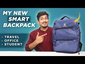 This is the Most Innovative SMART Backpack with 35 Features 🎒 For Travel, Office & Students 🔥