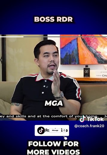 BOSS RDR REYMOND DELOS REYES Millionaire Mindset and Business Tips