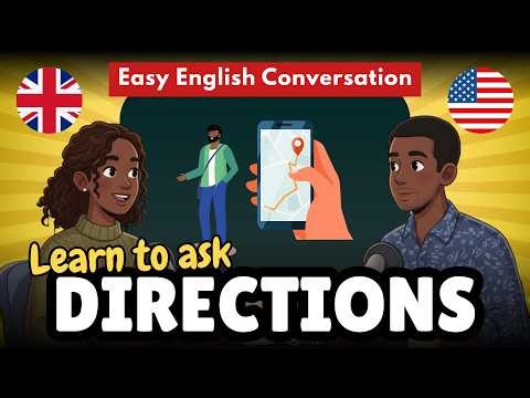 Learn How to Ask for Directions | Getting Around in English | English Podcast for Beginners