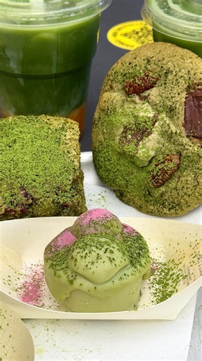 NeoTaste App | Für diese Matcha Desserts wird bald ganz Berlin schlange stehen! 👀🍵 📍 @kasuteira.de #matcha #berlinfood #matchalatte #dessert #foodie... | Instagram