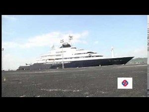 Octopus Superyacht docks in Subic Bay