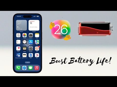 How to MASSIVELY Save Battery in iOS 26 - Do This Now!