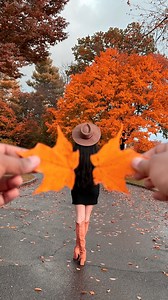 163K views · 1.2K reactions | Cute poses with leaves you can try this...
