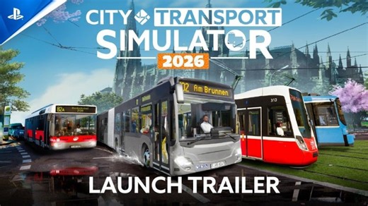 City Transport Simulator 2026 - Launch Trailer | PS5 Games | Scythgames
