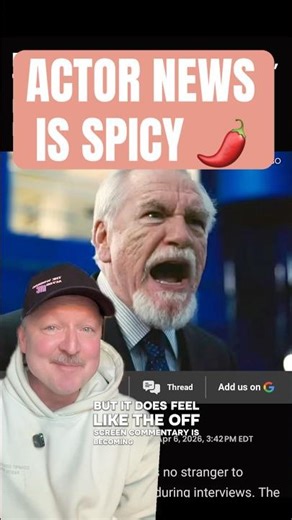 Brian Cox vs Everyone (Actor News)