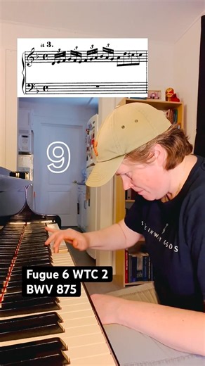 Bach Fugue Subject: Body vs Bones (BWV 875)