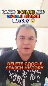 436K views · 5.4K reactions | Paano e-delete ang Google Search History  #deletegooglesearchhistory #googlesearchtips #search #googlesearch #clearsearches #reelsvideoシ #tutorial #facebookreelsvideo #facebookreelsviral #digitalcreator #contentcreator #highlight | William Laquinta Nabasa Jr. | Facebook